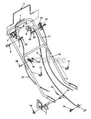 Simplicity 1510 PS (1691725) - Simplicity Walk-Behind Mower
