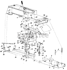 MTD 19930-8 - MTD 40" Snow Thrower Attachment (1988)