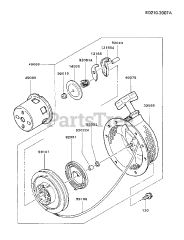 Kawasaki FG150D-AS01 - Kawasaki Engine STARTER