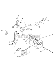 Cub Cadet LT 1045 (13BP11CH756) - Cub Cadet 46" Lawn Tractor (2007 & Before) Kohler SV600-0217 Fuel System