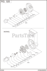 Subaru Robin EH252BS1000 (EH25-2) - Subaru Robin Engine 520 Cooling &amp; Starting