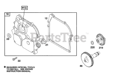 Briggs & Stratton 83412-0105-01 - Briggs & Stratton Horizontal Engine