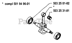 Husqvarna 22 R - Husqvarna String Trimmer (1986-10) Crankshaft