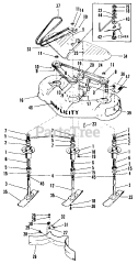 Simplicity 990289 - Simplicity 32" Mower Deck