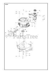 Husqvarna R 112 C (967178402) - Husqvarna Swedish Riding Mower (2021-01) ENGINE