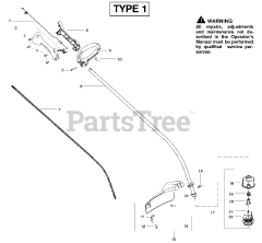 Weed Eater FL 20 - Weed Eater Featherlite String Trimmer, Type 1 (2009-03)