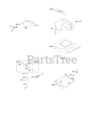 Briggs & Stratton 21Z114-0110-E1 - Briggs & Stratton Horizontal Engine Controls, Governor Spring