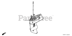 Honda BFP8 D2 XRA (BAAJ) - Honda Outboard Engine, Made in Japan (SN: BAAJ-1100001 - BAAJ-9999999) GEAR CASE ASSY.