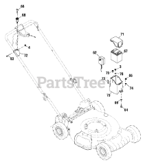 Snapper SP 100 (7800926-00) - Snapper 21" Walk-Behind Mower, Variable Speed, 775 Series Briggs