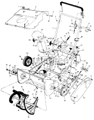 White Outdoor SB-350 (319-181-190) - White Outdoor Snow Boss Snow Thrower (1989)