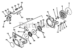 Echo CS-6700 - Echo Chainsaw (SN: 001001 - 023377)