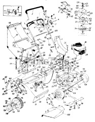 Turf Power 120-178B145 - Turf Power Walk-Behind Mower (1990) (Stambaugh Thompson) Parts