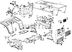 MTD 131-678G000 - MTD Lawn Tractor (1991) Parts