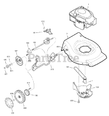Snapper ERDS 16675 (880610X120N) - Snapper 16" Walk-Behind Mower