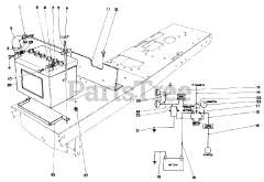 Toro 55152 (888) - Toro Toromatic Lawn Tractor (SN: 000000001 - 000999999) (1970)