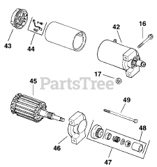 Kohler CH14-1805 - Kohler Command PRO Single Engine, Basic Version, 14hp Starting System, Electric (Cont.b) 7-27-200