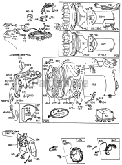 Briggs & Stratton 190432-0804-XX - Briggs & Stratton Horizontal Engine Electric Starters
