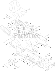 Toro 13AX91RS848 (LX 427) - Toro Lawn Tractor (2012)