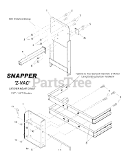 Snapper 7063375 - Snapper 48" Z-VAC CZT/VZT Twin Grass Catcher