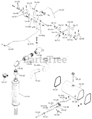 Toro 1-0630 (D-200) - Toro Lawn Tractor (1974) Fuel And Exhaust Systems (cont-D)
