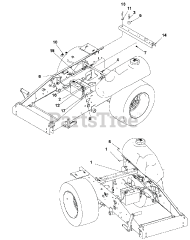 Ariens 991800 (2352 S) - Ariens Pro-Zoom 52" Zero-Turn Mower, 23hp Kawasaki (SN: 000101 & Above)