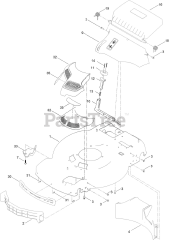 Brands 21464 - Toro 22" Recycler Walk-Behind Mower (SN: 411986087 - 412999999)