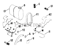 Kohler K241-46121 - Kohler K-Series Engine, Made for Buckeye Power Sales, 10hp, 7.5kW Fuel Tank TP-404-C