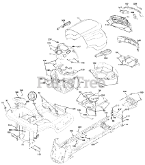 Ariens 936069 (960460052-01) - Ariens 54" Lawn Tractor, Hydro
