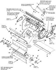 Simplicity 350 E (1690902) - Simplicity 20" Snow Thrower, 3hp Housing &amp; Impeller Group