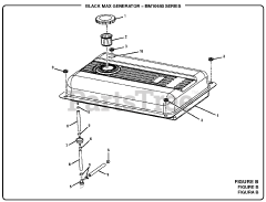 Black Max BM 10680 - Black Max 6800 Watt Generator Figure B