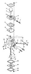 Echo GT-2400 - Echo String Trimmer (Original Version) Carburetor  S/N: 103575_Up