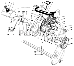 Toro 38162 (S-620) - Toro Snow Thrower (SN: 008000001 - 008999999) (1988)
