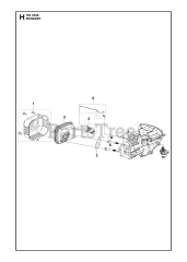 Husqvarna 529347201 - Husqvarna Engine (2021-01) EXHAUST