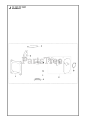 Husqvarna HS 166 AE (531451001) - Husqvarna Engine GASKET KIT