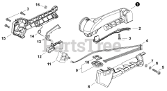 Echo DHCS-3400 - Echo Hedge Trimmer, Battery (SN: E81300001001 - E81300999999)