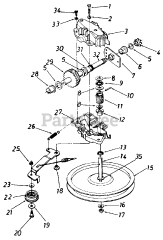 MTD 12886-7 - MTD Walk-Behind Mower (1987)