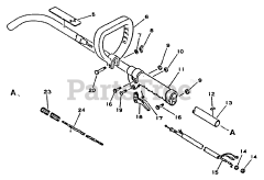 Echo GT-1100 - Echo String Trimmer (SN: 077001 - 098000)