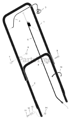 Murray 20111x51A - Murray 20" Walk-Behind Mower (2000)