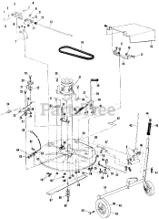 Toro 63-08BP01 (A-70) - Toro 30" Rear-Engine Riding Mower (1976)