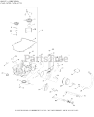 Kohler CV752-3000 - Kohler Command PRO Engine, Basic Version, 27hp, 20.1kW 03 Lubrication