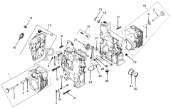 Cub Cadet 1541 (141-651-100) - Cub Cadet Garden Tractor (SN: 800000 - 816508) Crankcase