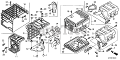 Honda GX120 K1 SX (GC01) - Honda Engine, Made in Japan (SN: GC01-2000001 - GC01-4299999) MUFFLER (1)