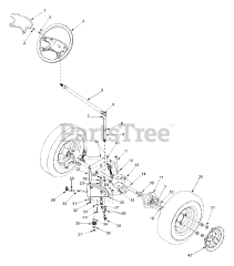 Cub Cadet A 101 C (37A-101C129) - Cub Cadet Work Fun Runner Steering