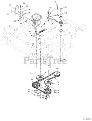 Scag STC52A-24HN - Scag Tiger Cub 52" Zero-Turn Mower, 24hp Honda (SN: 9300001 - 9309999) Drive System Components