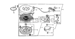 Honda GV200 N40 (GV200) - Honda Engine, Made in Japan (SN: GV200-1000001 - GV200-1215266)