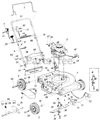 MTD 117-062-083 - MTD Walk-Behind Mower (1987) (Valley Wholesale)