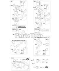 Briggs & Stratton 127602-0287-E1 - Briggs & Stratton Vertical Engine