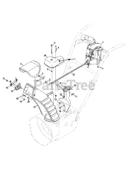 Troy-Bilt 2690 (31BM73Q3766) - Troy-Bilt Storm Tracker 26" Track Drive Snow Thrower (2009)