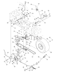 White Outdoor LT-542 H (13A2791G790) - White Outdoor 42" Lawn Tractor (2005)