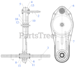 Craftsman TI 110 (CMXGVAM1144043) (21B-34M8793) - Craftsman 24" Tiller (2022)